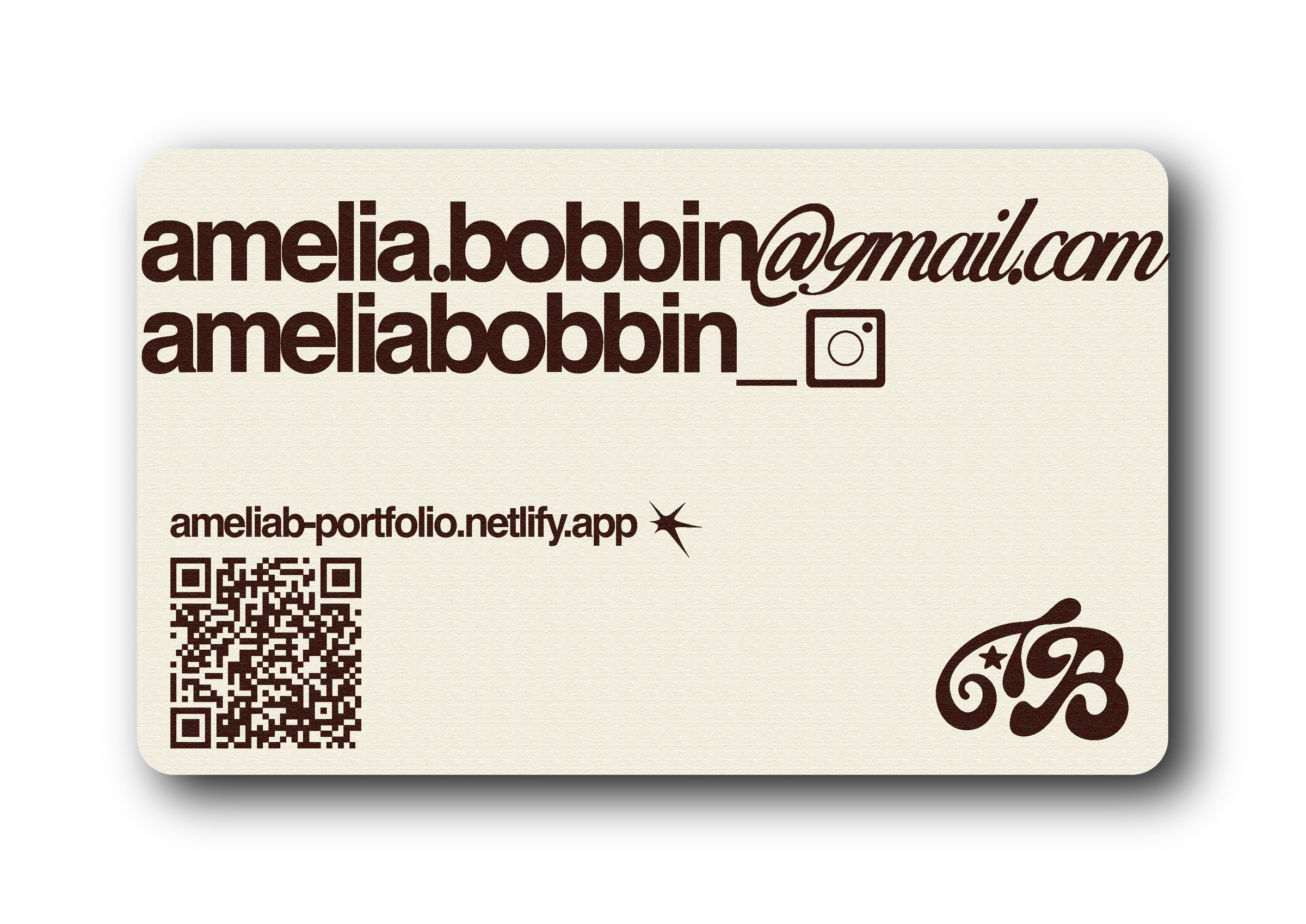 Business Card Back