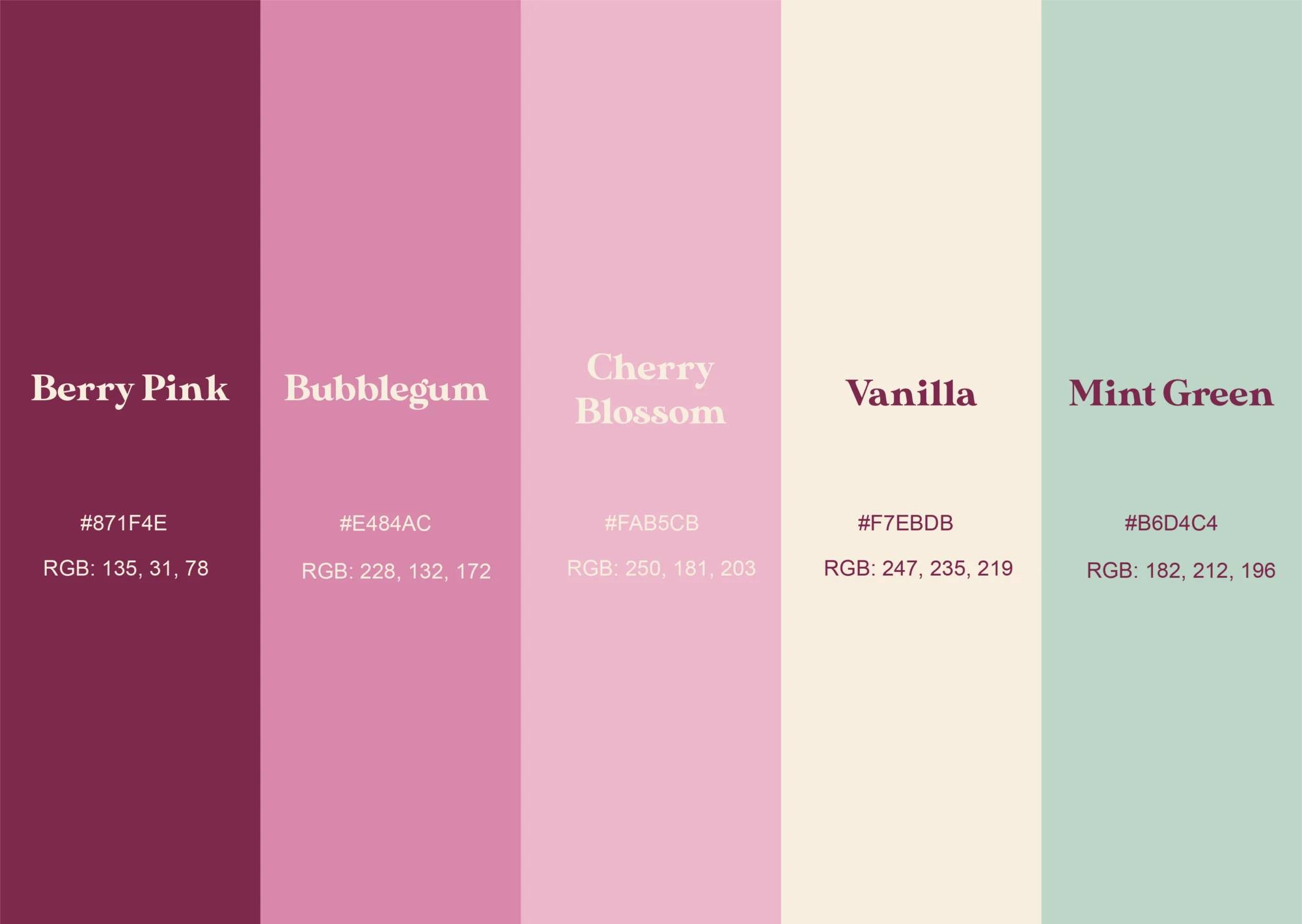 Brand Color Palette