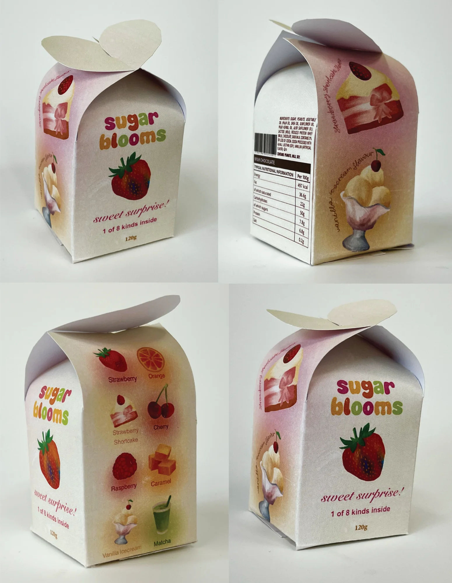 Sugar Blooms Packaging 3D