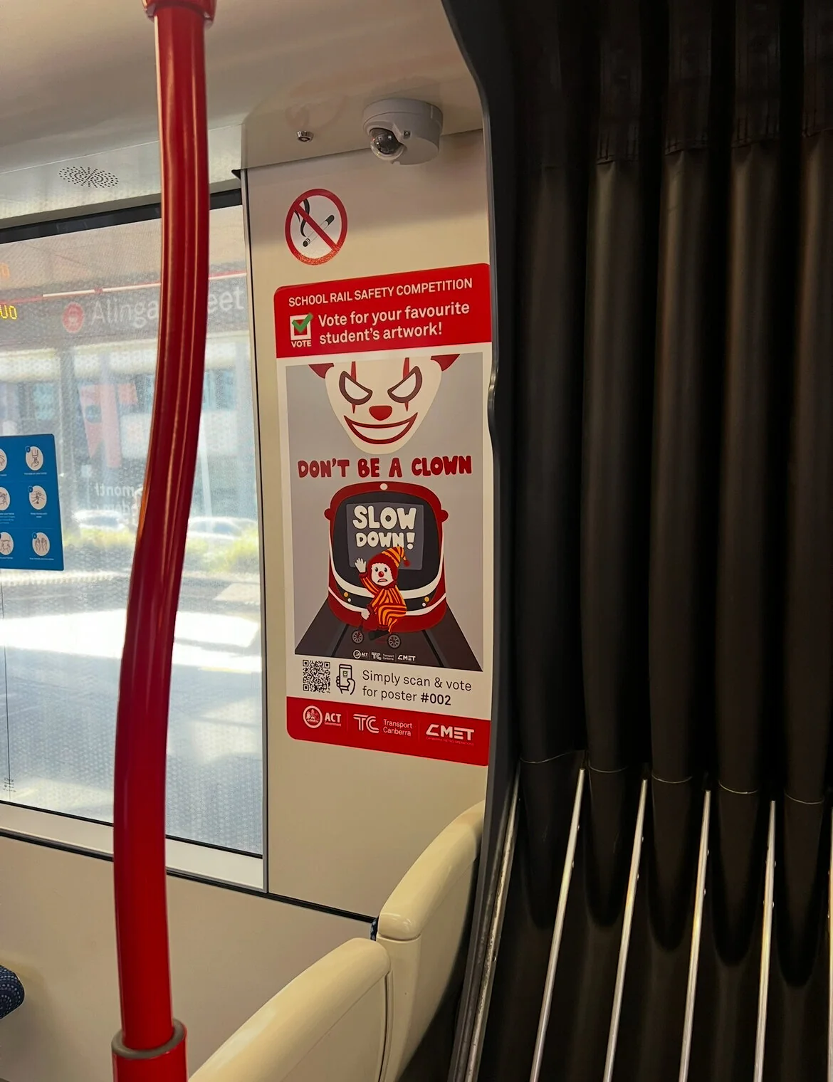 Interior campaign poster