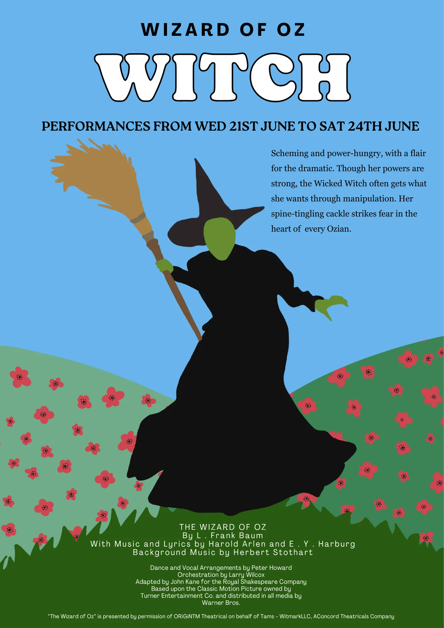 Wicked Witch Poster