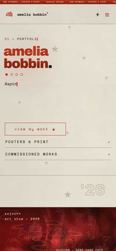 Redesign launch homepage on a phone