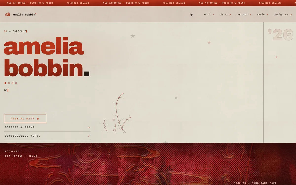 Redesign launch homepage on a laptop