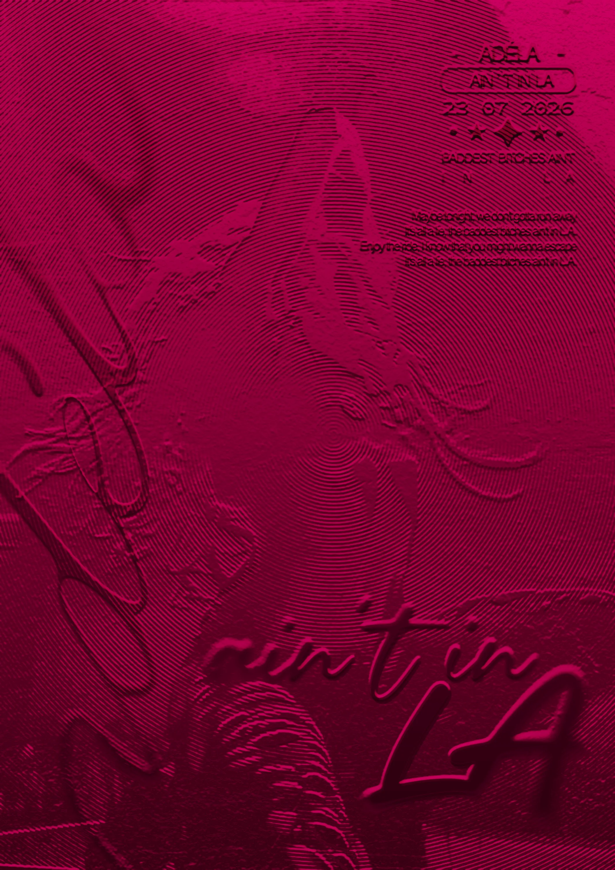 Ain't In LA Poster II