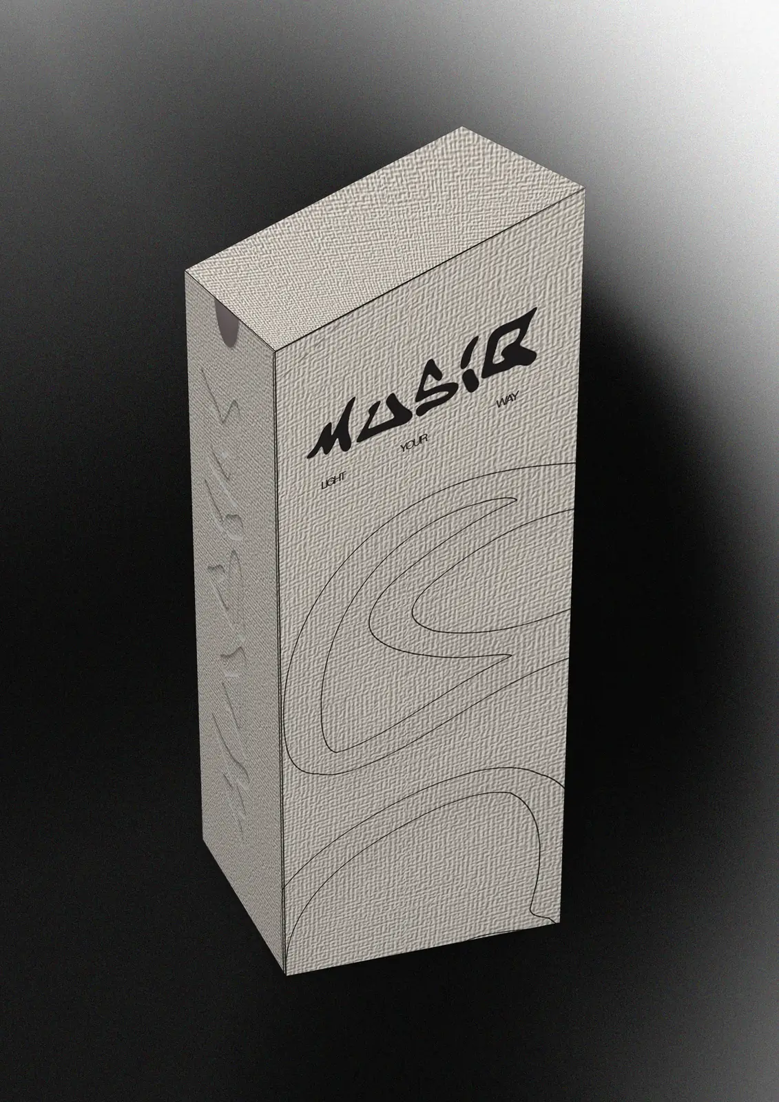 Music Your Way box mockup