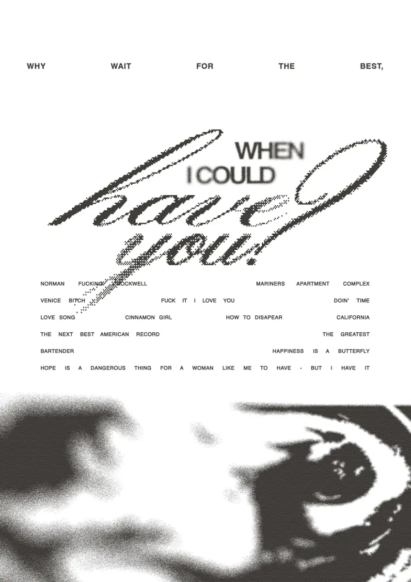 Lana Del Rey NFR Poster