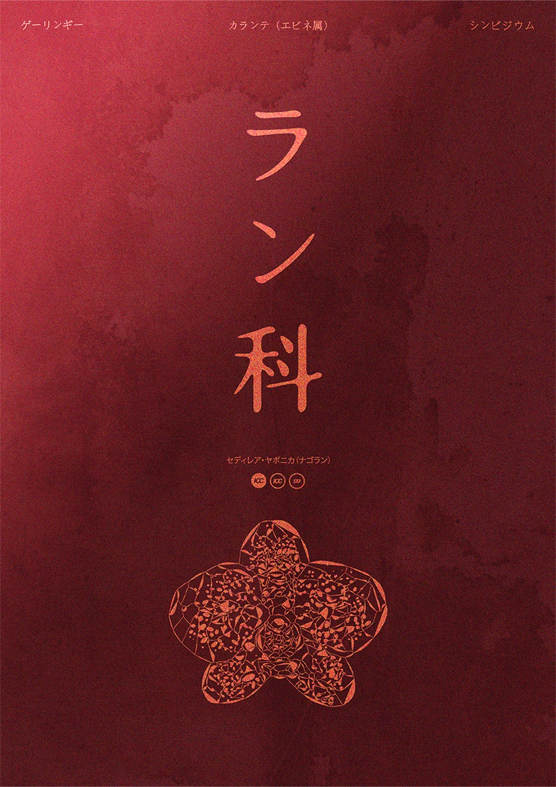 Japanese Orchid poster