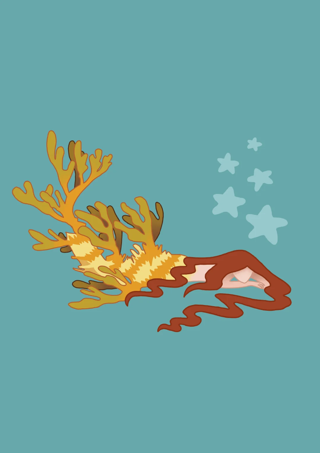 Sea Dragon Mermaid poster
