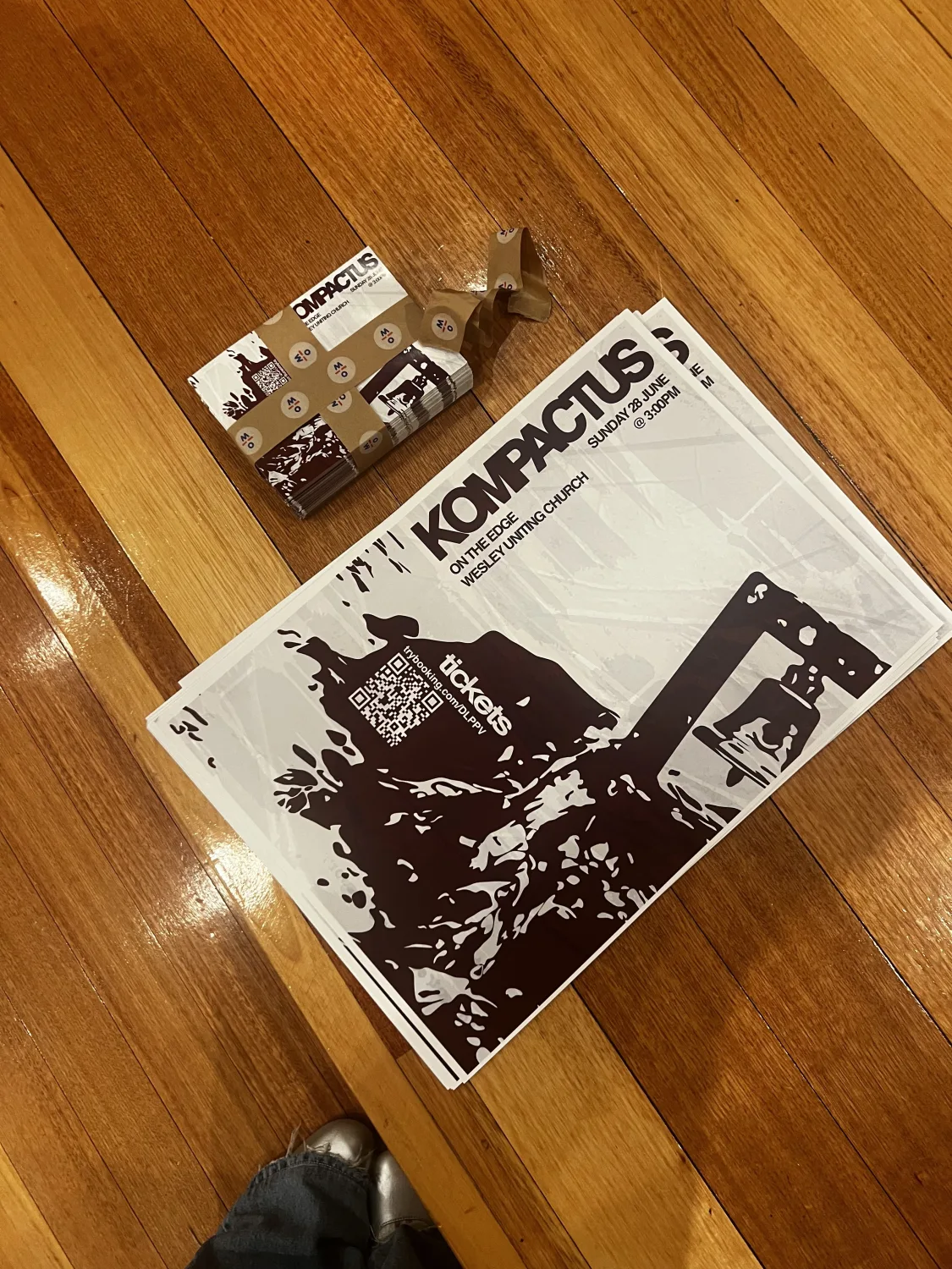 Kompactus printed poster