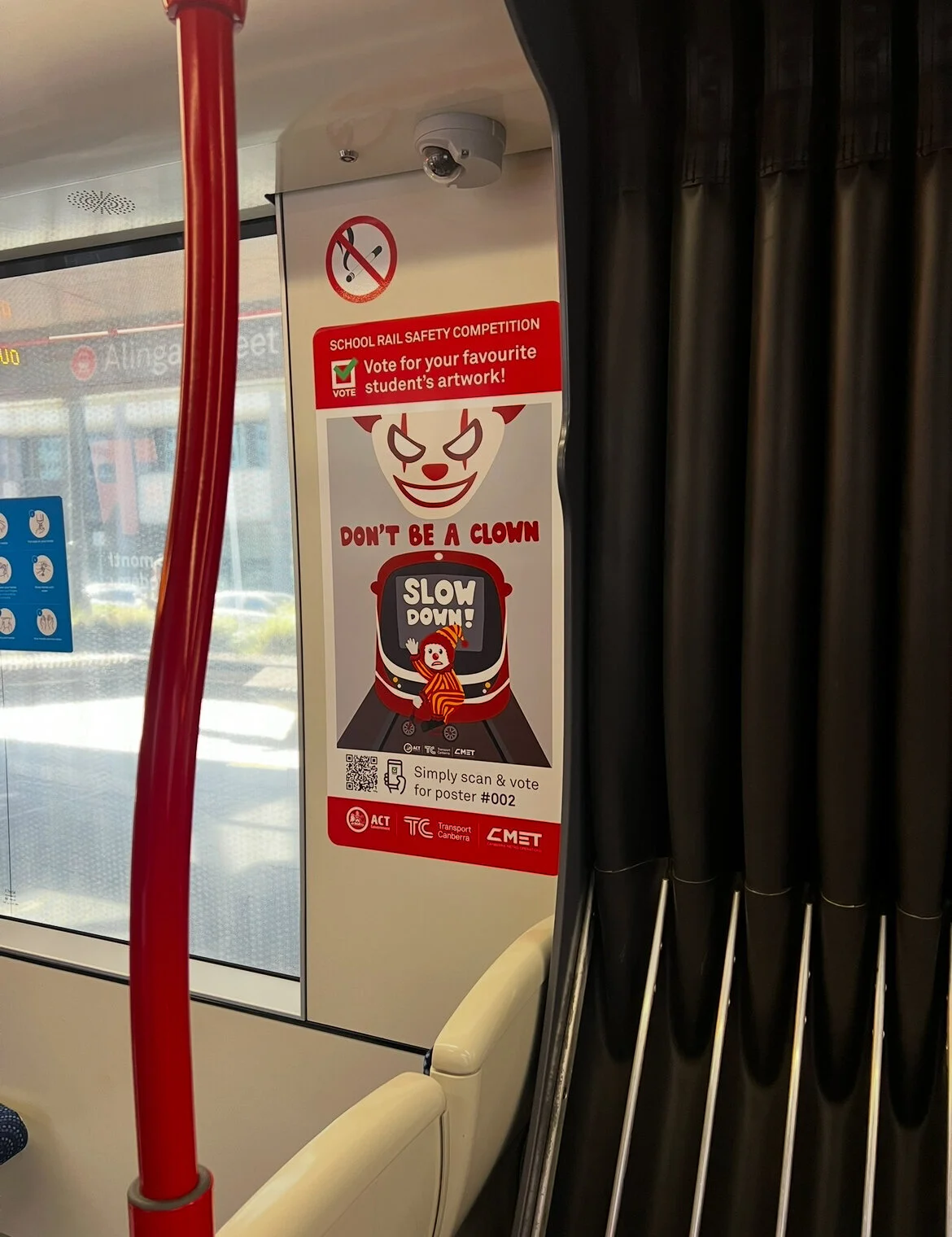 Interior campaign poster
